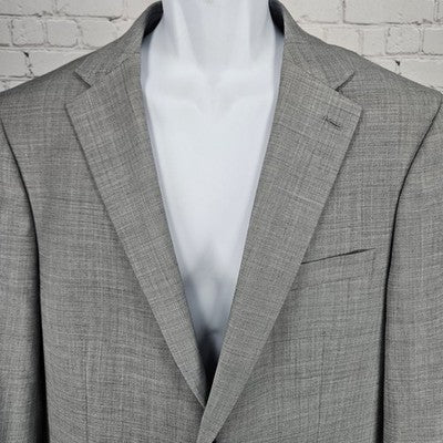 Tommy Hilfiger Grey Wool Blend 2 Button Vented Notch Blazer Sport Coat 44R