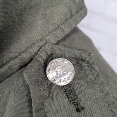 VTG Horace Small Apparel Co Green Thinsulate Full Zip Military Jacket USA 42R