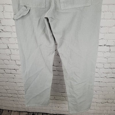 Full Tilt Grey Twill High Rise Straight Leg Carpenter Jeans Size 25 (25x31)