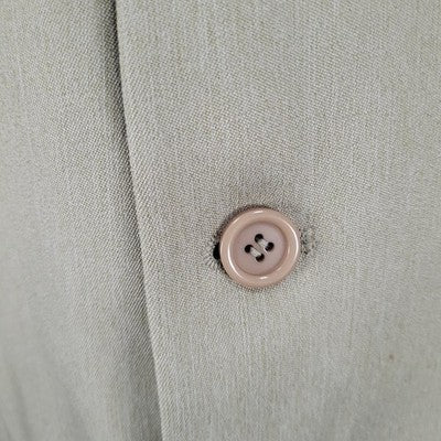 Midtown Man Casual Seperates Beige 4 Button Suit Jacket Sport Coat Size 42L