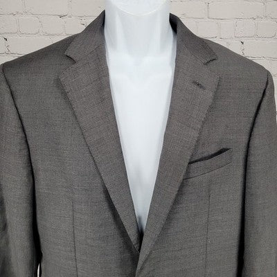 Jos A Bank Reserve Grey 100% Wool Super 120's Slim Fit Blazer Sport Coat 40R