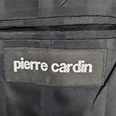Pierre Cardin Grey 2 Button Ventless Notch Blazer Sport Coat Suit Jacket USA 42L