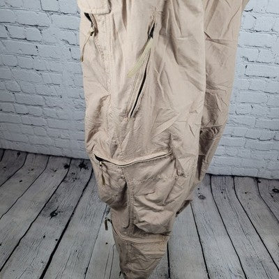 Carter Industries Tan Aramid Combat Vehicle Crewmen's Class 2 Coveralls Size XLS