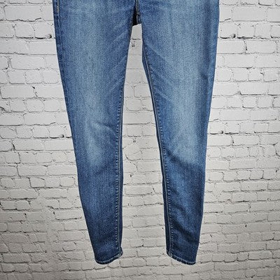 Hudson Blue Denim Krista Super Skinny Low Rise Medium Wash Jeans 24 (24x29)