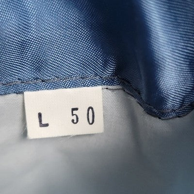 VTG MW Navy Wool Blend 2 Button Vented Notch Blazer Sport Coat USA Size 50L