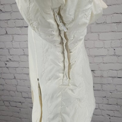 White Sierra Ivory Waterproof Breathable Hooded Insulated Zip Jacket Medium M