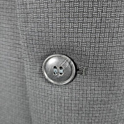 VTG Hart Schaffner Marx Grey 100% Wool 2 Button Vented Blazer Sport Coat USA 44R