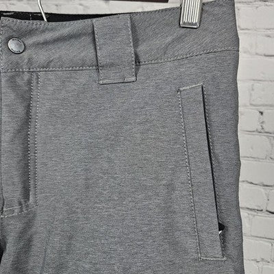 Marmot Grey Adjustable Waist Insulated Cargo Pocket Snow Ski Pants Kids XL