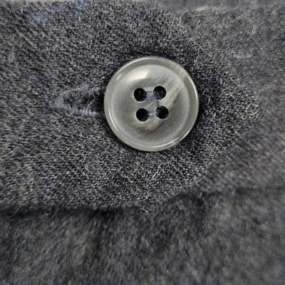 VTG Talbots Grey 100% Worsted Wool High Rise Lined Tapered Pants 8P (26x26)