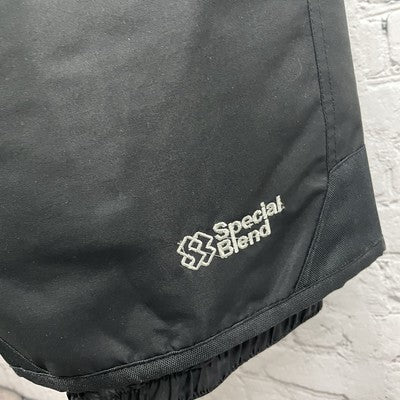 Special Blend Black Full Speed Insulated Snow Ski Pants Size Medium M (33x35.5)