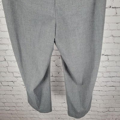 Chico's Grey Houndstooth Lightweight Stretch Pants Size 2S US 12S (35x25.5)