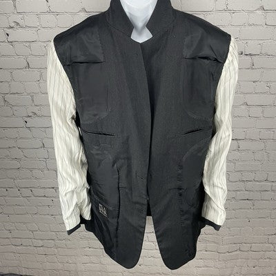 Jos A Bank Charcoal Grey 100% Wool 2 Button Vented Blazer Sport Coat Size 44L