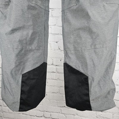 Marmot Grey Adjustable Waist Insulated Cargo Pocket Snow Ski Pants Kids XL