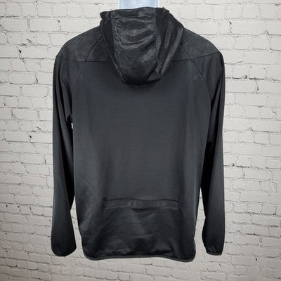Louisiana Krewe FC Capelli Sport CS Dry Black Hooded 1/4 Zip Jacket Medium M