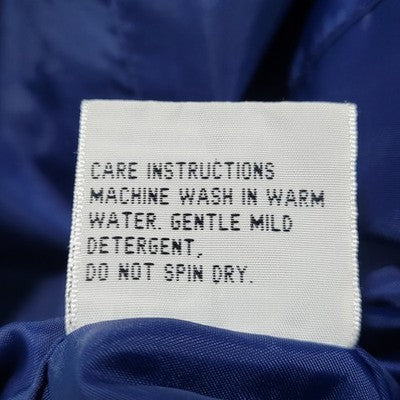 VTG McGregor Green Blue Anti Breeze Hideable Hood Zip Windbreaker Jacket 3X
