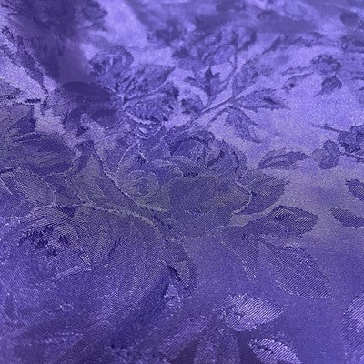Frederick’s Of Hollywood Purple Roses Satin Short Sleeve Robe Size Medium M