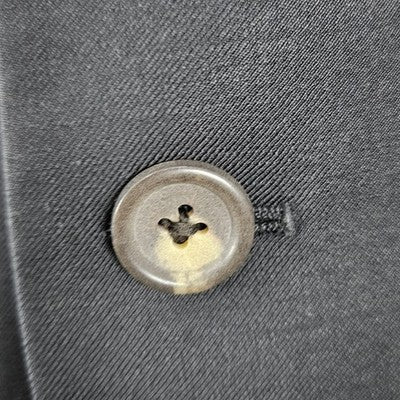 Lauren Ralph Lauren Black 100% Wool 2 Button Vented Notch Blazer Sport Coat 42L