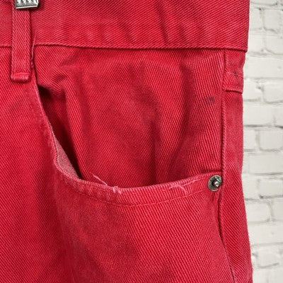 VTG Rodin Red 100% Cotton Classic Tapered Jeans USA Y2K 90’s Men’s Size (42x31)