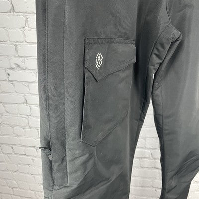 Special Blend Black Full Speed Insulated Snow Ski Pants Size Medium M (33x35.5)