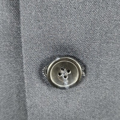 Edwards Navy 2 Button Single Vented Notch Easy Care Suit Blazer Sport Coat 42R