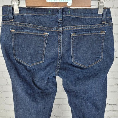 J Brand Mama J Dark Wash Straight Leg Maternity Jeans USA Made Size 25 (32x30)