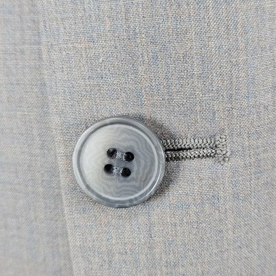 Renoir Blue 2 Button Double Vented Notch Blazer Sport Coat Suit Jacket 48R