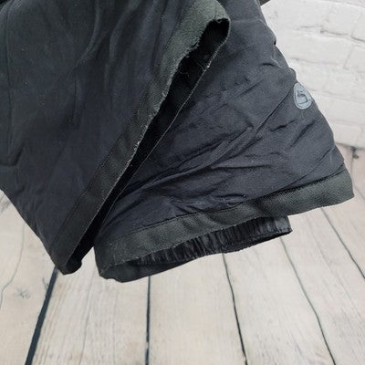 Slalom Black Front Zip Adjustable Straps Snow Ski Bib Pants Youth XL