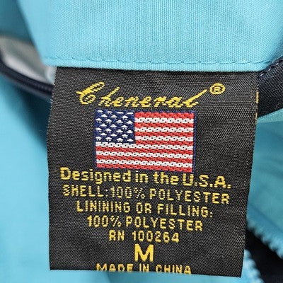 Grand Canyon Railway Cheneral Blue Fleece Lined Hooded Jacket Medium *zipper