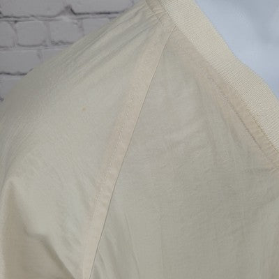 VTG Duckster Wamego Country Club Beige Golf Pullover Windbreaker Jacket Size XL