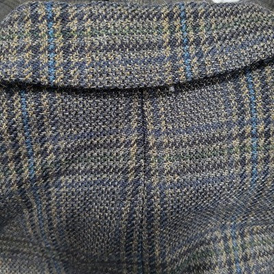 Chaps Ralph Lauren Blue 100% Wool 2 Button Vented Notch Blazer Sport Coat 40S