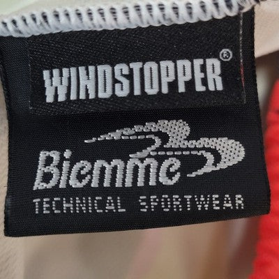 Biemme Windstopper N2S Removable Sleeves Cycling Jacket Italy Medium M *zipper