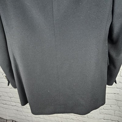 Jos A Bank Black Cashmere Wool Lanerossi Italian Corporate Collection Blazer 39R