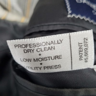 Daniel Cremieux Grey Guabello Super 120's Blazer Sport Coat Italy Made Size 40R