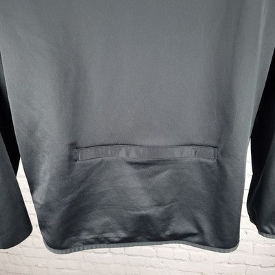 Louisiana Krewe FC Capelli Sport CS Dry Black Hooded 1/4 Zip Jacket Medium M