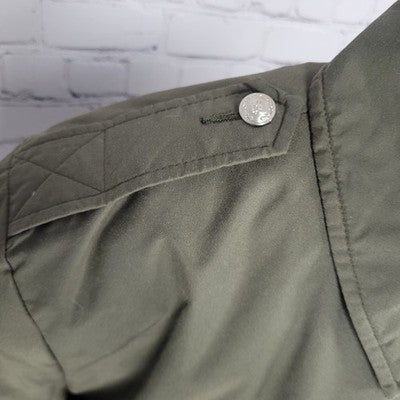 VTG Horace Small Apparel Co Green Thinsulate Full Zip Military Jacket USA 42R