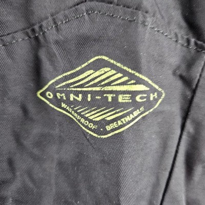 Columbia Brown Green Omni Tech Bugaboo Insulated Snow Ski Pants L (36x32) *tear