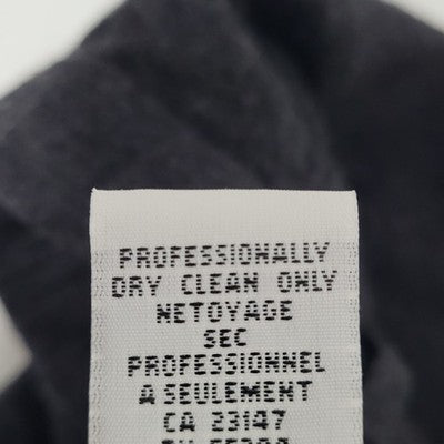 VTG Talbots Grey 100% Worsted Wool High Rise Lined Tapered Pants 8P (26x26)