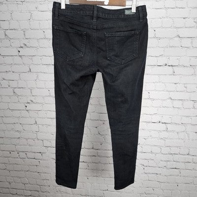 Paige Blue Denim Skyline 4-Way Comfort Stretch XLA Skinny Jeans USA 27 (28x28)
