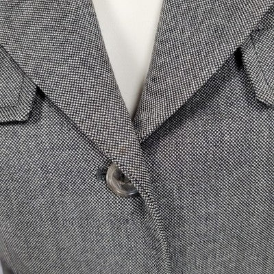 J.CREW Brown 100% Wool 4 Button Lined Notch Pockets Blazer Suit Jacket 2