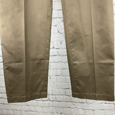 Jos A Bank Brown Cotton Twill Traveler’s Straight Leg Chino Pants Size 36x32