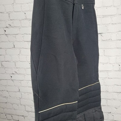 VTG Europa Black Wool Nylon Schoeller Textil Switzerland Snow Pants 30R (28x29)
