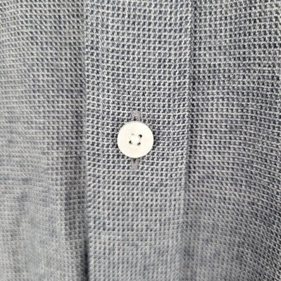 UNTUCKit Grey 100% Cotton Wrinkle Free Long Sleeve Button Up Shirt Size XXL