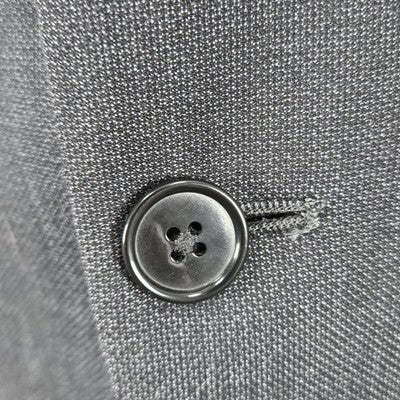 J Ferrar Grey Slim Fit Stretch 2 Button Double Vented Peak Blazer Sport Coat 42L