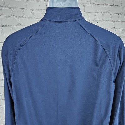 DELL Match Play World Golf Championships Navy Zip Stretch Lightweight Jacket M