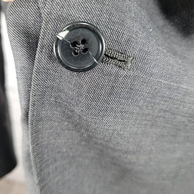 Daniel Cremieux Grey Guabello Super 120's Blazer Sport Coat Italy Made Size 40R