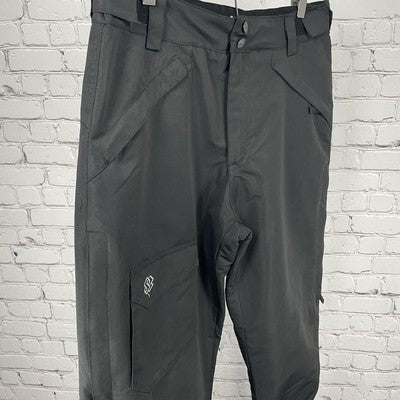 Special Blend Black Full Speed Insulated Snow Ski Pants Size Medium M (33x35.5)