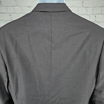 Suitor Black Red Slim Fit 2 Button Double Vented Peak Suit Blazer Sport Coat 40R