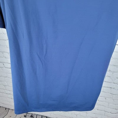 Subaru Austin CAG Navy Lightweight Stretch Short Sleeve Polo Shirt Size Large L