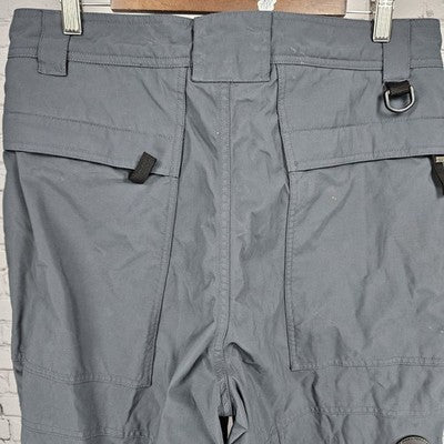 Marker Grey Zipped Pockets Straight Leg Snowboard Ski Pants Medium M (33x29)