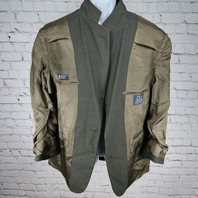Jos A Bank Green 100% Wool Business Express 2 Button Blazer Sport Coat 42S
